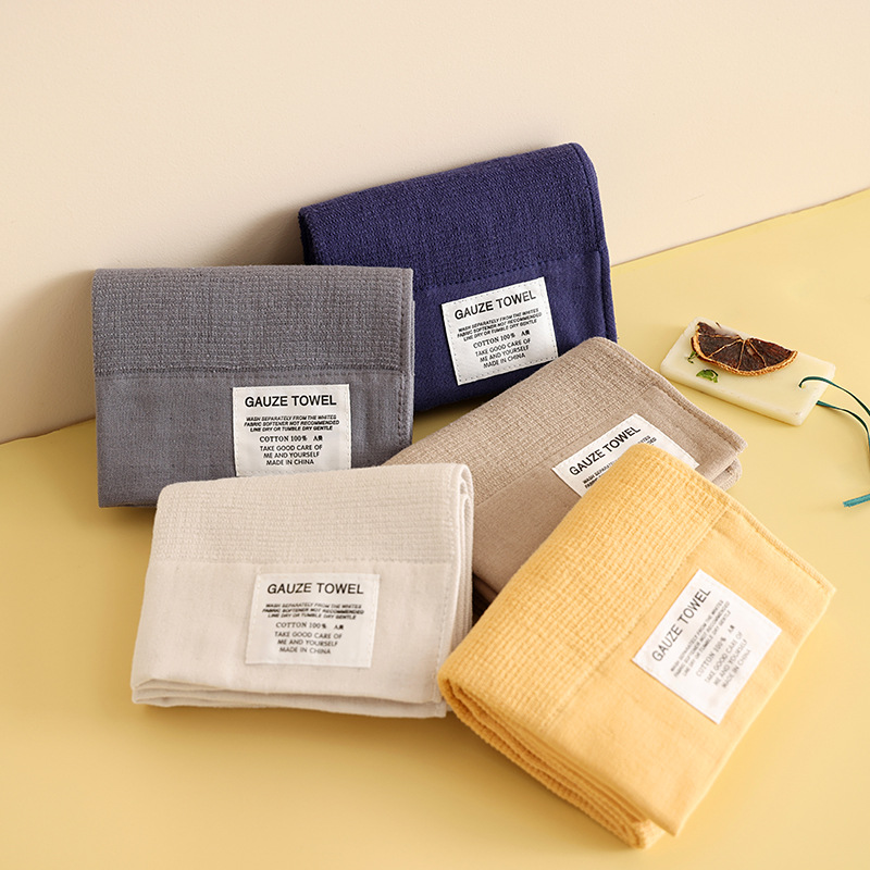Cloth Face Mask Washable - 2/5 ชิ้นผ้าฝ้ายผ้าขนหนูชุดธรรมดานุ่ม Face Washcloths ผ้าขนหนูคู่บ้านหนาทําความสะอาดผ้าขนหนูดูดซับผ้าขนหนูขนาดใหญ่