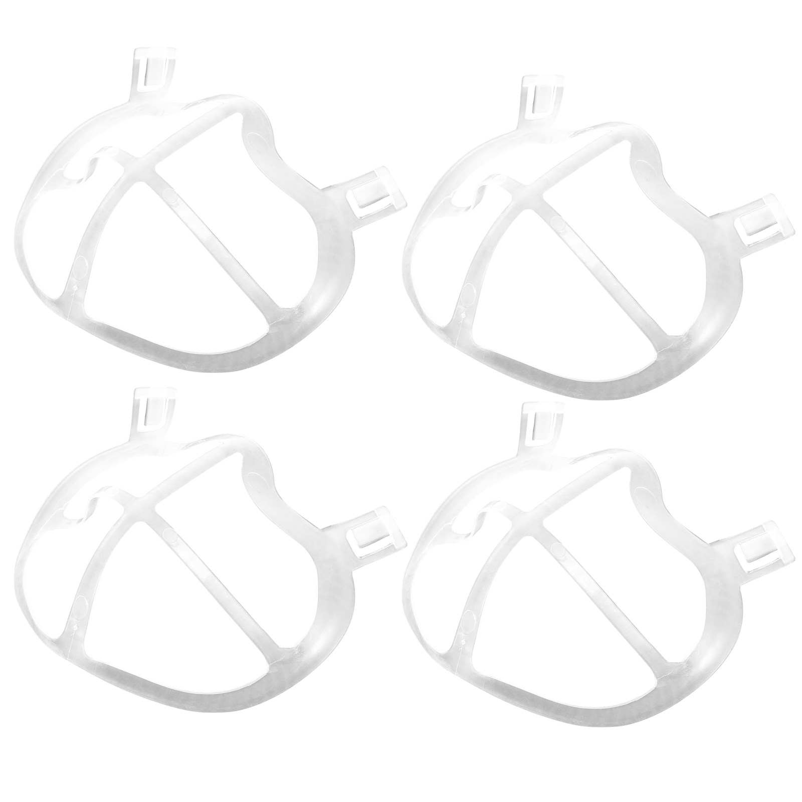 Silicone Mask Bracket - 10 ชิ้น โครงซิลิโคนบางสำหรับหน้ากาก รองรับใบหน้า 3 มิติ