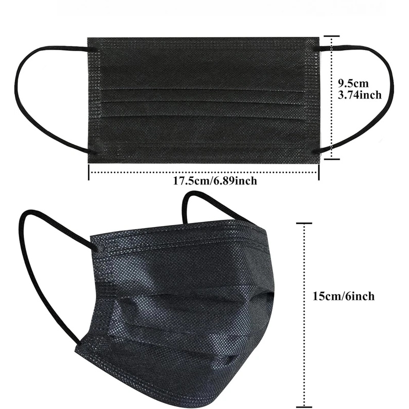 หน้ากากแบบใช้แล้วทิ้ง 4 ชั้น จ - Disposable Mask Blue บทวิจารณ์และราคา