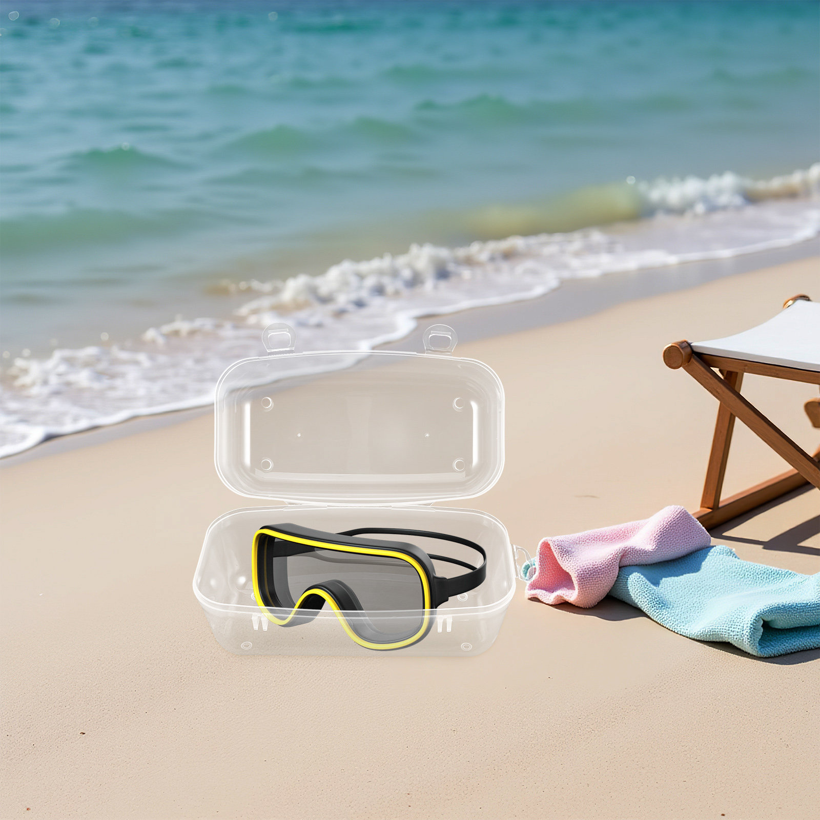 กล่องใส่หน้ากากดำน้ำแบบแข็ง ทน - Mask Case Hard Shell บทวิจารณ์และราคา