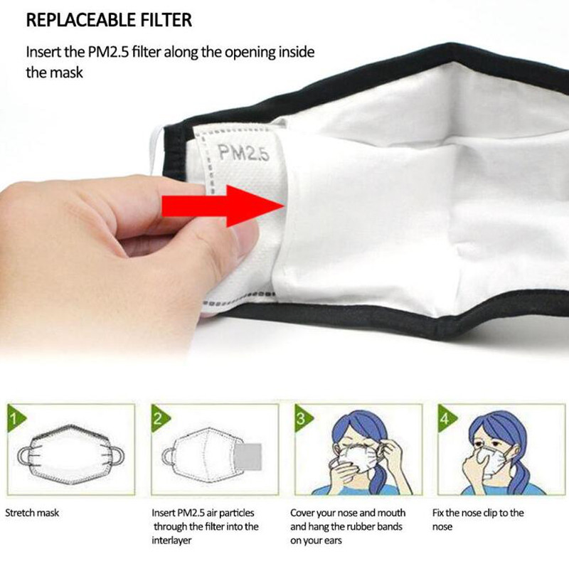 แผ่นกรองหน้ากาก PM2.5 น้ำหนักเ - Pm2.5 Filter Insert บทวิจารณ์และราคา