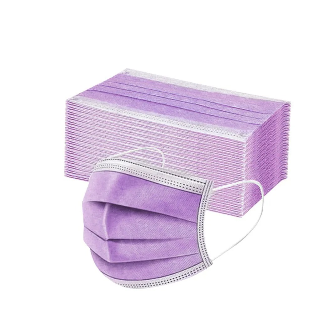 50 ชิ้น หน้ากากอนามัยแบบใช้แล้ - Disposable Mask Blue บทวิจารณ์และราคา