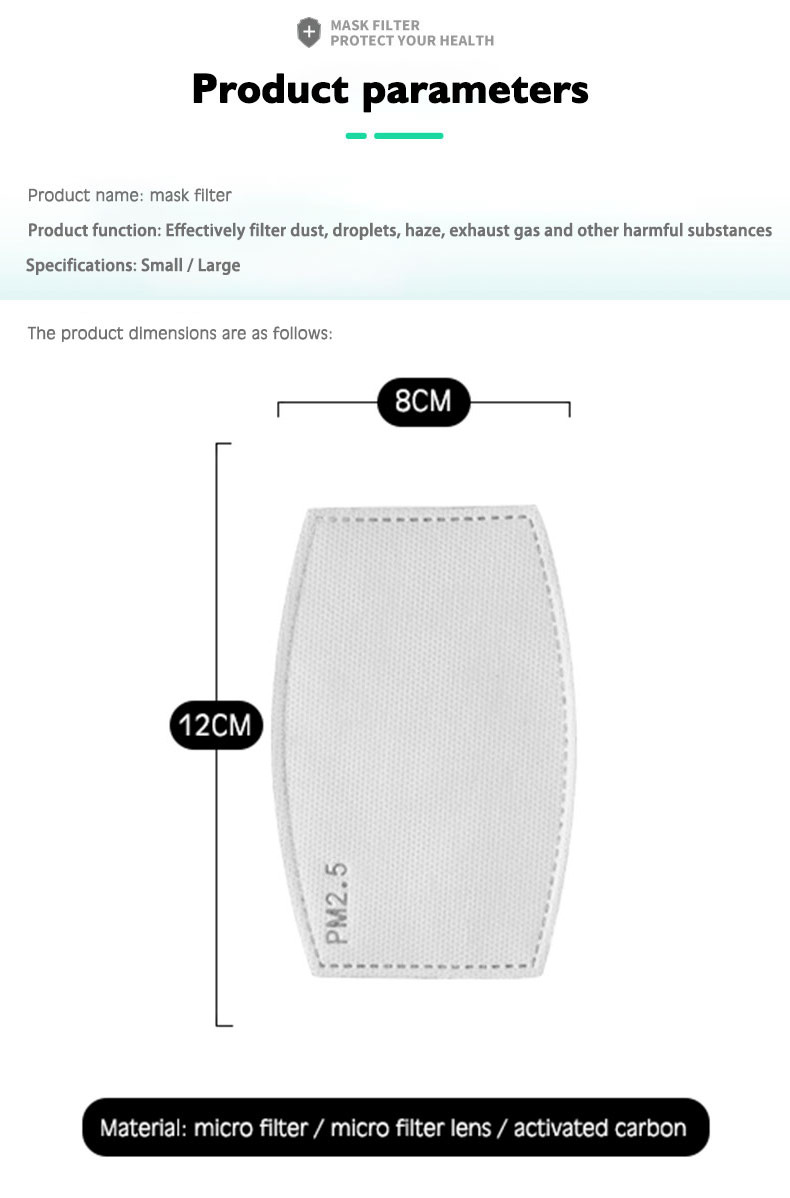 แผ่นกรองหน้ากาก PM2.5 แผ่นกรอง - Pm2.5 Filter Insert บทวิจารณ์และราคา