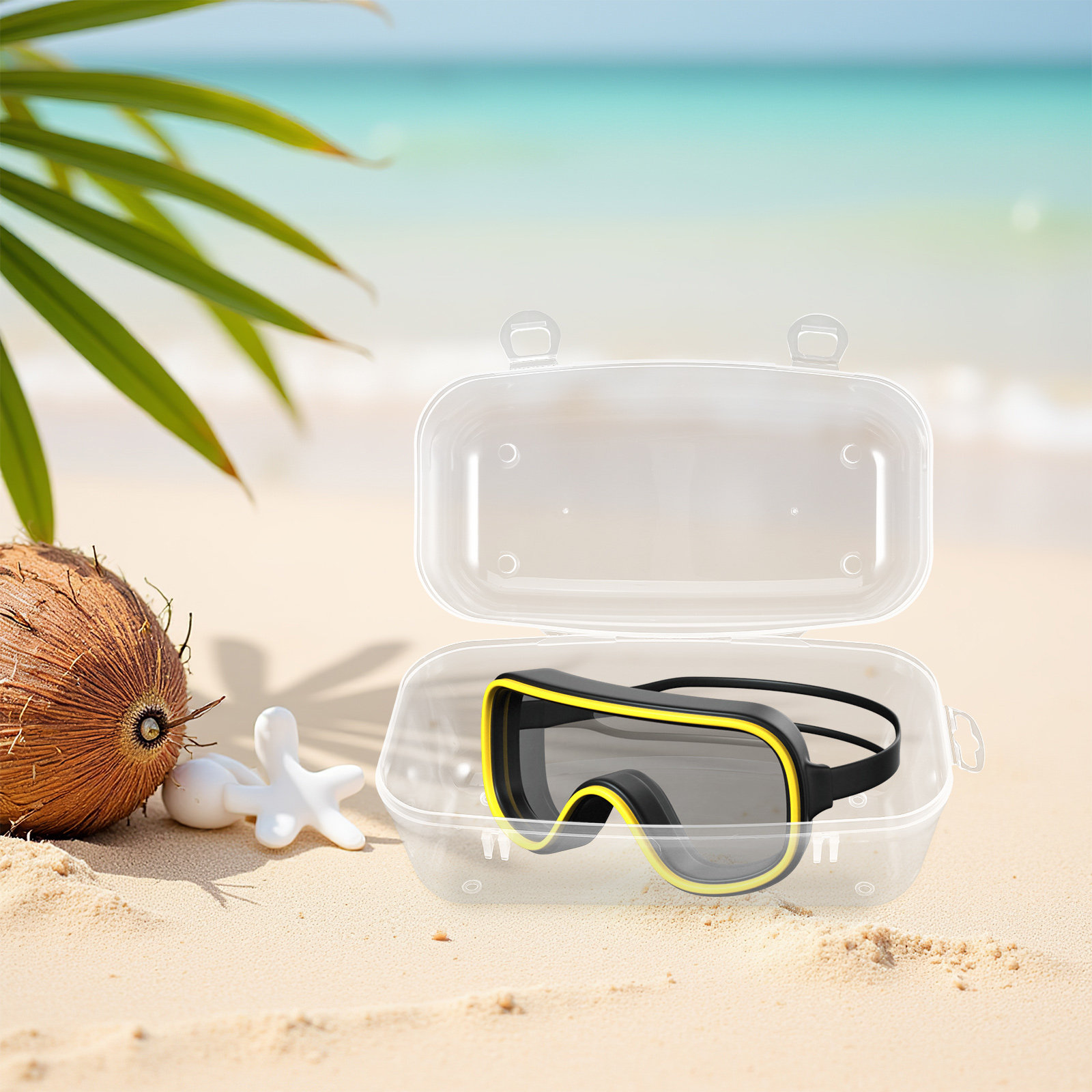 กล่องใส่หน้ากากดำน้ำ แบบแข็ง ก - Mask Case Hard Shell บทวิจารณ์และราคา