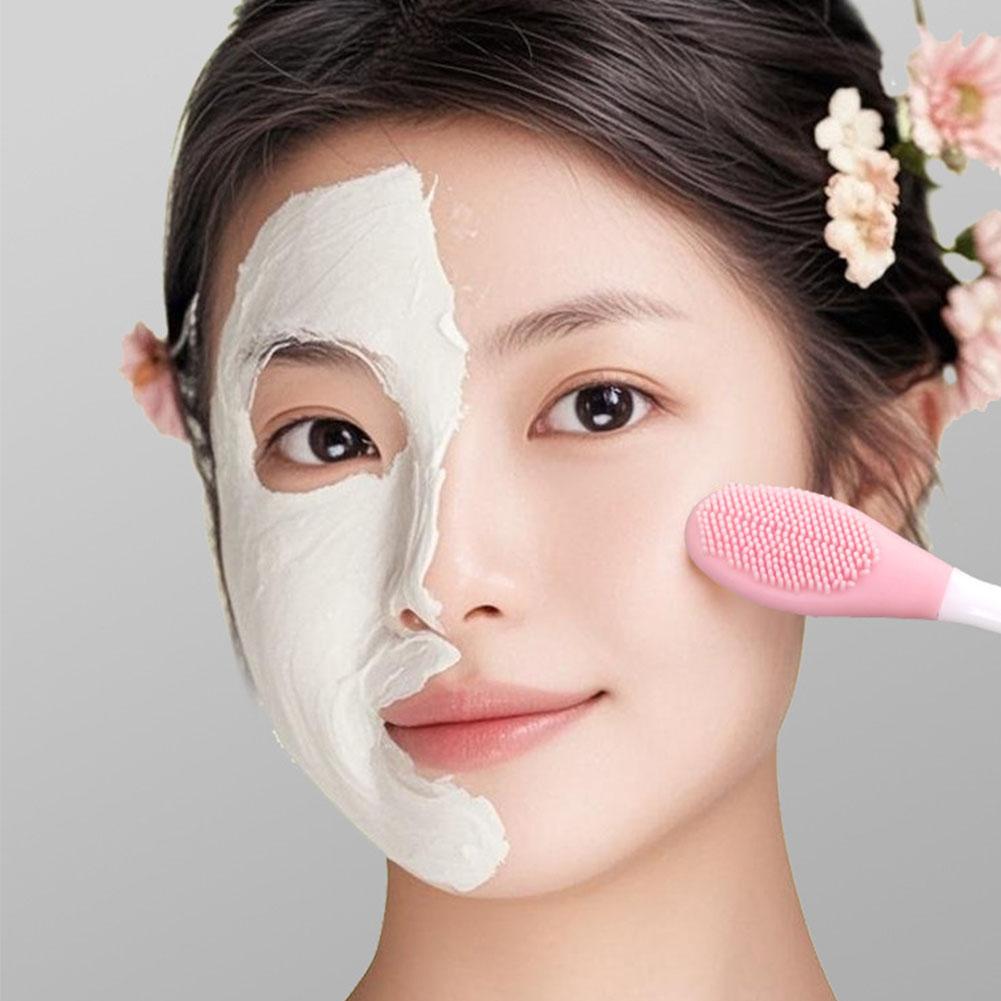 แปรงซิลิโคนสองหัวสำหรับมาส์กหน - Dust Mask Construction บทวิจารณ์และราคา