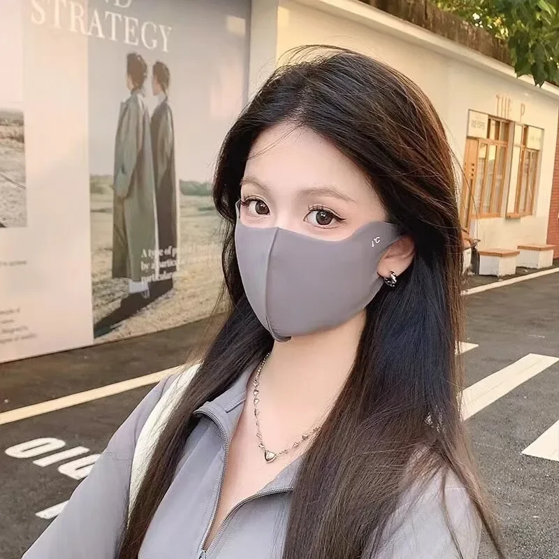 หน้ากากป้องกันแสงแดดฤดูร้อนแบบ - Cloth Face Mask Washable บทวิจารณ์และราคา
